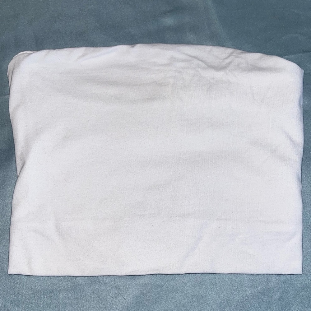 White Tube Top Brandy Melville